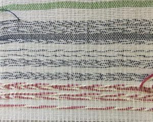 Acadian weaving sampler